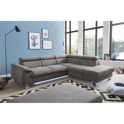 COTTA Komaris L-Form Sofa - Microfaser & Leder COTTA Komaris L-Form Sofa - Microfaser & Leder