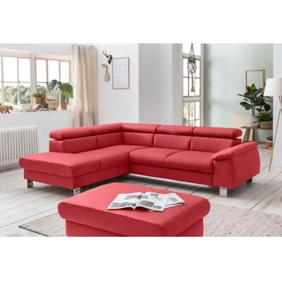 COTTA COTTA Komaris L-Form Sofa - Microfaserleder RGB LED COTTA COTTA Komaris L-Form Sofa - Microfaserleder RGB LED