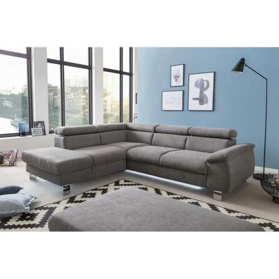 COTTA Komaris L-Form Sofa - Microfaser & Leder COTTA Komaris L-Form Sofa - Microfaser & Leder