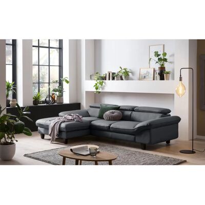 Home affaire Pilot L-Form Sofa - Leder, Recamiere links, Verstellbare Kopfstützen Home affaire Pilot L-Form Sofa - Leder, Recamiere links, Verstellbare Kopfstützen