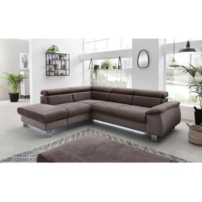 COTTA Komaris L-Form Sofa - Mikrofaser, Bett, Stauraum COTTA Komaris L-Form Sofa - Mikrofaser, Bett, Stauraum