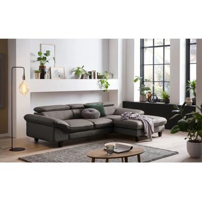 Home affaire Pilot L-Form Sofa - Leder, Recamiere, 268x73x108cm Home affaire Pilot L-Form Sofa - Leder, Recamiere, 268x73x108cm