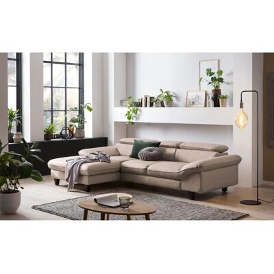 Home affaire Pilot L-Form Beige Ecksofa - Sofa Home affaire Pilot L-Form Beige Ecksofa - Sofa