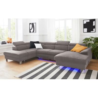 COTTA Komaris U-Form Sofa - U-Form Design, Bettfunktion COTTA Komaris U-Form Sofa - U-Form Design, Bettfunktion