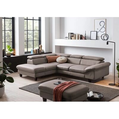 Home affaire Pilot L-Form Grau Sofa - Sofa Home affaire Pilot L-Form Grau Sofa - Sofa