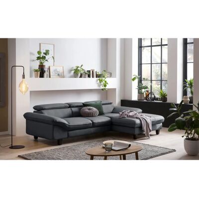 Home Affaire Pilot L-Form Leder Ecksofa - Mit Recamiere Home Affaire Pilot L-Form Leder Ecksofa - Mit Recamiere