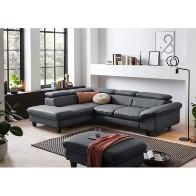 Home Affaire Pilot L-Form Sofa - Naturleder - Bettfunktion Home Affaire Pilot L-Form Sofa - Naturleder - Bettfunktion
