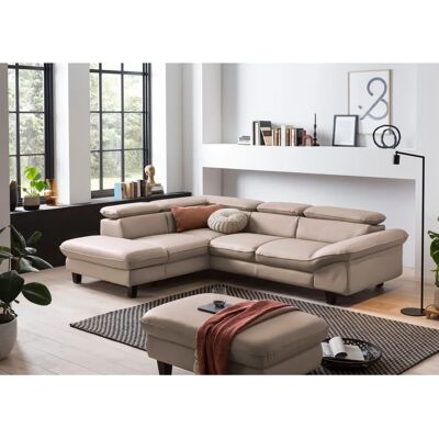 Home affaire Ecksofa Pilot L-Form - Modern, Kopfteilverstellung, Ottomane links - Sofa Home affaire Ecksofa Pilot L-Form - Modern, Kopfteilverstellung, Ottomane links - Sofa