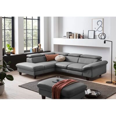 Home affaire Ecksofa Pilot L-Form - Moderner Look, Ottomane wählbar, Kopfteilverstellung - Sofa Home affaire Ecksofa Pilot L-Form - Moderner Look, Ottomane wählbar, Kopfteilverstellung - Sofa
