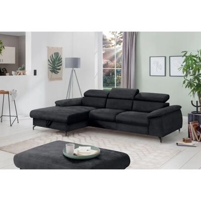 COTTA Kitty L-Form Sofa - Microfaser, Schlaf & Stauraum - Sofa COTTA Kitty L-Form Sofa - Microfaser, Schlaf & Stauraum - Sofa