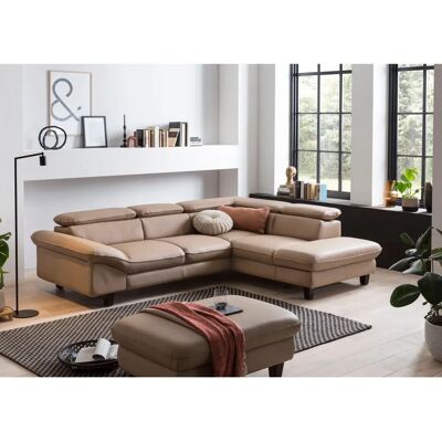 HOME AFFAIRE Pilot L-Form Sofa - Kopfteilverstellung HOME AFFAIRE Pilot L-Form Sofa - Kopfteilverstellung