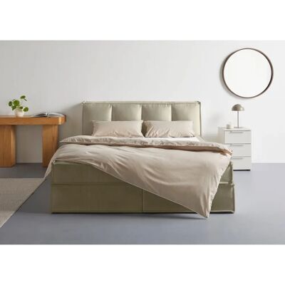 Home Affaire Sacy Lila Velours Boxspringbett - Schlafzimmermöbel Home Affaire Sacy Lila Velours Boxspringbett - Schlafzimmermöbel