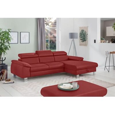 COTTA L-Form Sofa - Naturleder, Recamiere rechts - Sofa COTTA L-Form Sofa - Naturleder, Recamiere rechts - Sofa