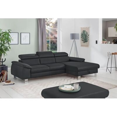 COTTA Komaris L-Form Sofa - Naturleder - Recamiere rechts - Sofa COTTA Komaris L-Form Sofa - Naturleder - Recamiere rechts - Sofa
