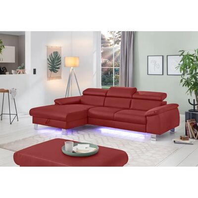 COTTA Komaris L-Form Sofa - Abnehmbezüge, LED, Stauraum COTTA Komaris L-Form Sofa - Abnehmbezüge, LED, Stauraum