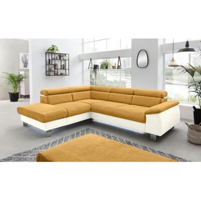 COTTA Komaris L-Form Sofa - L-Form, mit Ottomane & Bettfunktion COTTA Komaris L-Form Sofa - L-Form, mit Ottomane & Bettfunktion