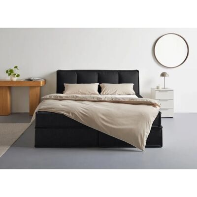 Home Affaire Sacy - Schwarz 3-Varianten Boxspringbett Home Affaire Sacy - Schwarz 3-Varianten Boxspringbett