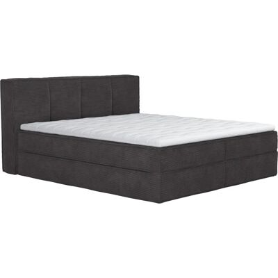HOME AFFAIRE Sacy Boxspringbett - 2 Matratzen, Grau HOME AFFAIRE Sacy Boxspringbett - 2 Matratzen, Grau