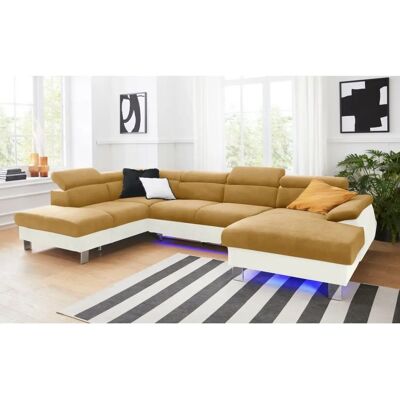 COTTA - Komaris U-Form Sofa - beige (creme, senf) - U-Form Design - Sofas COTTA - Komaris U-Form Sofa - beige (creme, senf) - U-Form Design - Sofas