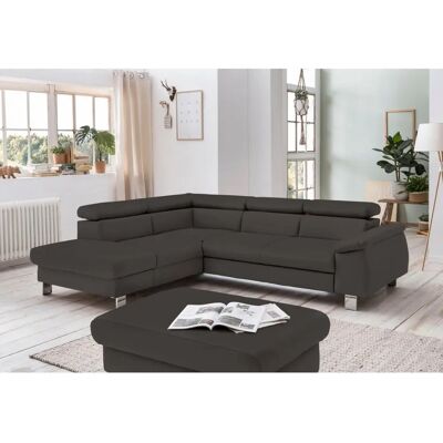 COTTA Komaris L-Form Sofa - Bett, Stauraum, RGB LED - Sofas COTTA Komaris L-Form Sofa - Bett, Stauraum, RGB LED - Sofas