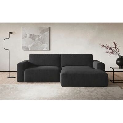 COTTA Lasso L-Form Sofa - schwarz - 288cm breit COTTA Lasso L-Form Sofa - schwarz - 288cm breit