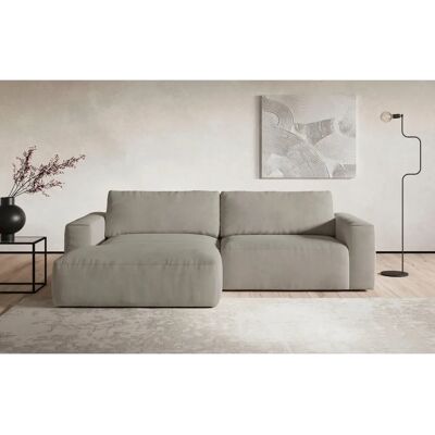 COTTA Lasso L-Form Sofa - 288cm, Grau, Weiche Polsterung COTTA Lasso L-Form Sofa - 288cm, Grau, Weiche Polsterung
