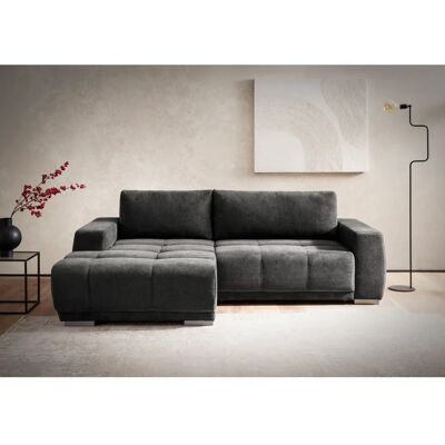 INOSIGN Bolero L-Form Sofa - Chenille, Recamiere links, Bettfunktion INOSIGN Bolero L-Form Sofa - Chenille, Recamiere links, Bettfunktion