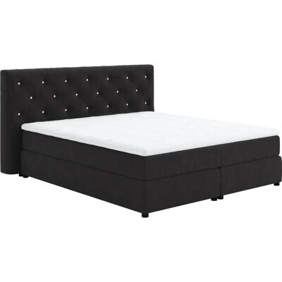COTTA - Castle - Schwarz - 164x220 cm - Boxspringbett COTTA - Castle - Schwarz - 164x220 cm - Boxspringbett