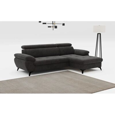 COTTA Hudson L-Form Sofa - L-Form-Sofa, verstellbare Kopfstützen, mit Stauraum COTTA Hudson L-Form Sofa - L-Form-Sofa, verstellbare Kopfstützen, mit Stauraum