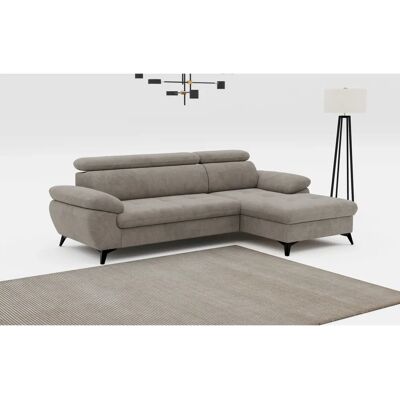 COTTA Hudson L-Form graues Sofa - Sofas COTTA Hudson L-Form graues Sofa - Sofas