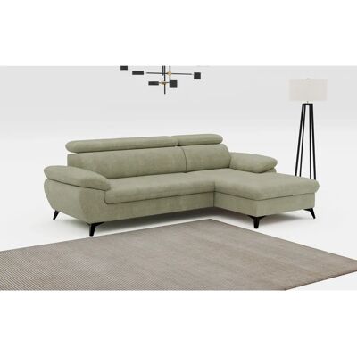 COTTA Hudson L-Form Sofa - L-förmiges Sofa mit Recamiere, verstellbare Kopfstützen, optional mit Bettfunktion und Stauraum COTTA Hudson L-Form Sofa - L-förmiges Sofa mit Recamiere, verstellbare Kopfstützen, optional mit Bettfunktion und Stauraum