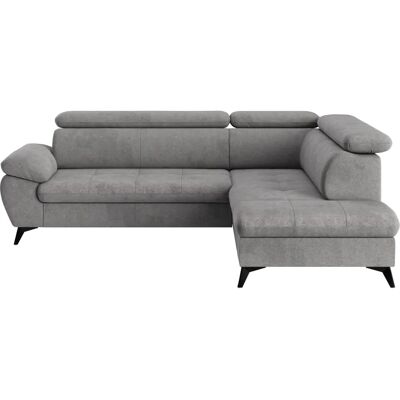 COTTA Hudson L-Form Grau Sofa - Sofa COTTA Hudson L-Form Grau Sofa - Sofa