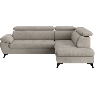 COTTA Hudson L-Form Sofa - Verstellbare Kopfstützen & Stauraum COTTA Hudson L-Form Sofa - Verstellbare Kopfstützen & Stauraum
