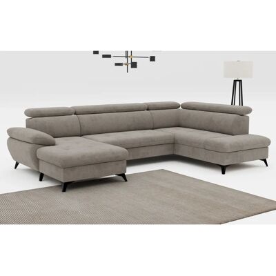 COTTA Hudson U-Form Grau - Sofa COTTA Hudson U-Form Grau - Sofa