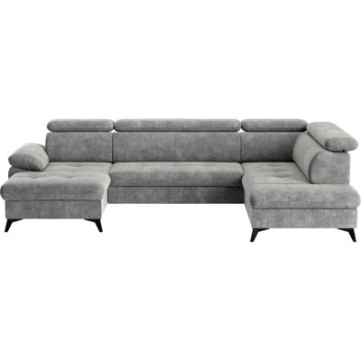 COTTA Hudson U-Form Grau Sofa - Sofa COTTA Hudson U-Form Grau Sofa - Sofa