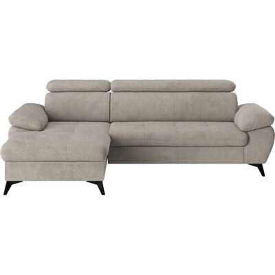 COTTA Hudson L-Form Ecksofa - grau COTTA Hudson L-Form Ecksofa - grau