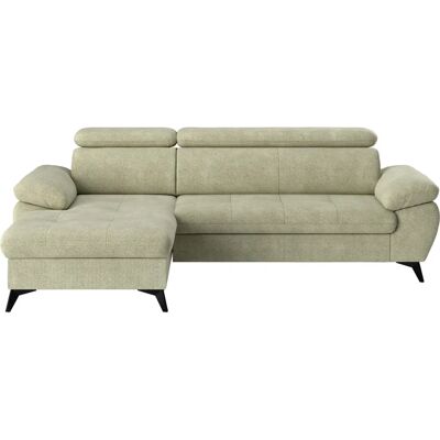 COTTA Hudson L-Form Grünes Sofa - Sofa COTTA Hudson L-Form Grünes Sofa - Sofa