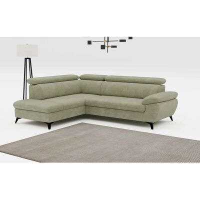 COTTA Hudson L-Form Sofa Grün - Sofa COTTA Hudson L-Form Sofa Grün - Sofa