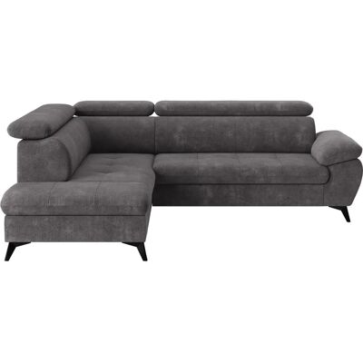 COTTA Hudson L-Form Grau Sofa - Sofa COTTA Hudson L-Form Grau Sofa - Sofa