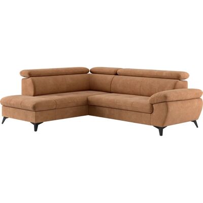 COTTA Hudson L-Form Sofa - Ecksofa mit Stauraum & verstellbaren Kopfstützen COTTA Hudson L-Form Sofa - Ecksofa mit Stauraum & verstellbaren Kopfstützen