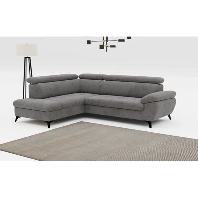 COTTA Hudson L-Form Grau Sofa - Sofa COTTA Hudson L-Form Grau Sofa - Sofa