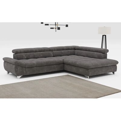 COTTA Gemini L-Form Sofa - Ecksofa, Verstellbare Kopfstützen, Optional mit Schlaffunktion, 4-Sitzer COTTA Gemini L-Form Sofa - Ecksofa, Verstellbare Kopfstützen, Optional mit Schlaffunktion, 4-Sitzer
