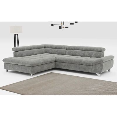 COTTA Gemini L-Form Sofa - Verstellbare Kopfstützen, Bettfunktion, XXL Sitzfläche - Sofa COTTA Gemini L-Form Sofa - Verstellbare Kopfstützen, Bettfunktion, XXL Sitzfläche - Sofa