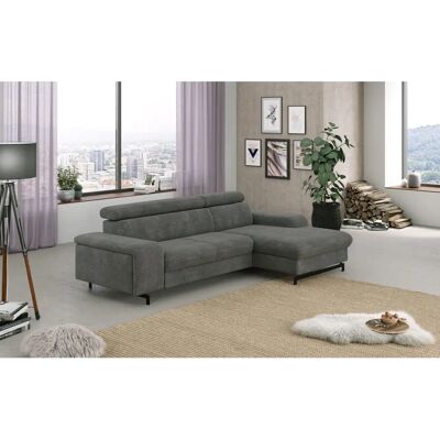 COTTA Emma L-Form Sofa - Verstellbare Kopfstützen,Optionales Bett,Stauraum COTTA Emma L-Form Sofa - Verstellbare Kopfstützen,Optionales Bett,Stauraum