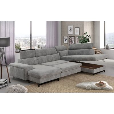 COTTA Emma U-Form grau Sofa - U-Form, Verstellbare Kopfstützen, Bettkasten COTTA Emma U-Form grau Sofa - U-Form, Verstellbare Kopfstützen, Bettkasten