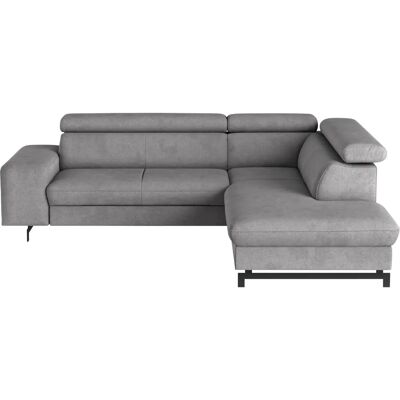 COTTA Emma L-Form Grau Sofa - Verstellbar, Stauraum COTTA Emma L-Form Grau Sofa - Verstellbar, Stauraum