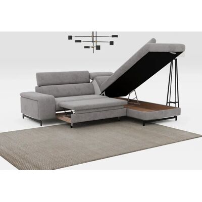COTTA Emma L-Form Grau Sofa - Sofa COTTA Emma L-Form Grau Sofa - Sofa