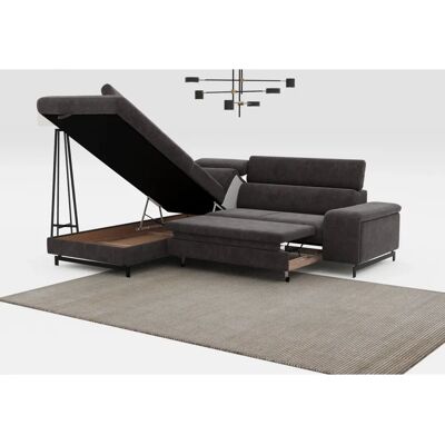 COTTA Emma L-Form Sofa - Verstellbare Kopfstützen & Stauraum COTTA Emma L-Form Sofa - Verstellbare Kopfstützen & Stauraum