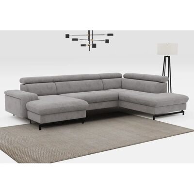 COTTA Emma U-Form Grau Sofa - Wohnlandschaft COTTA Emma U-Form Grau Sofa - Wohnlandschaft