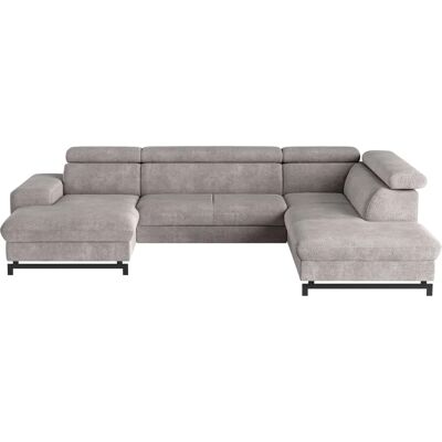 COTTA Emma U-Form Taupe Wohnlandschaft - Sofa COTTA Emma U-Form Taupe Wohnlandschaft - Sofa